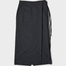 Dunst - Maxi Wrap Skirt in Charcoal Grey