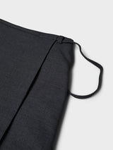 Dunst - Maxi Wrap Skirt in Charcoal Grey