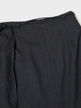Dunst - Maxi Wrap Skirt in Charcoal Grey