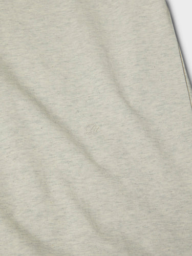 Unisex Loose T-shirt in Oatmeal Melange