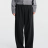 Dunst - Double Pleated Wide Tousers in Black