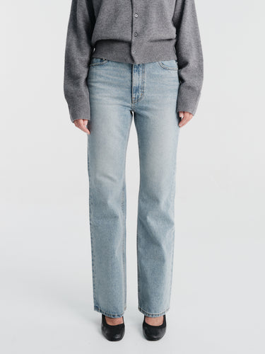Dunst - Flared Jeans in Light Blue