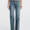 Dunst - Flared Jeans in Classic Blue
