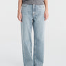 Dunst - Wide Jeans in Light Blue