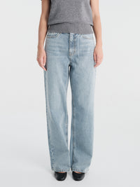 Dunst - Wide Jeans in Light Blue