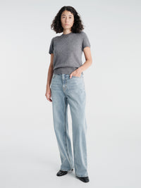 Dunst - Wide Jeans in Light Blue