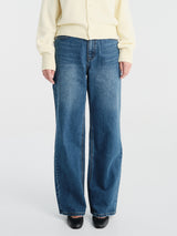 Dunst - Wide Jeans in Classic Blue