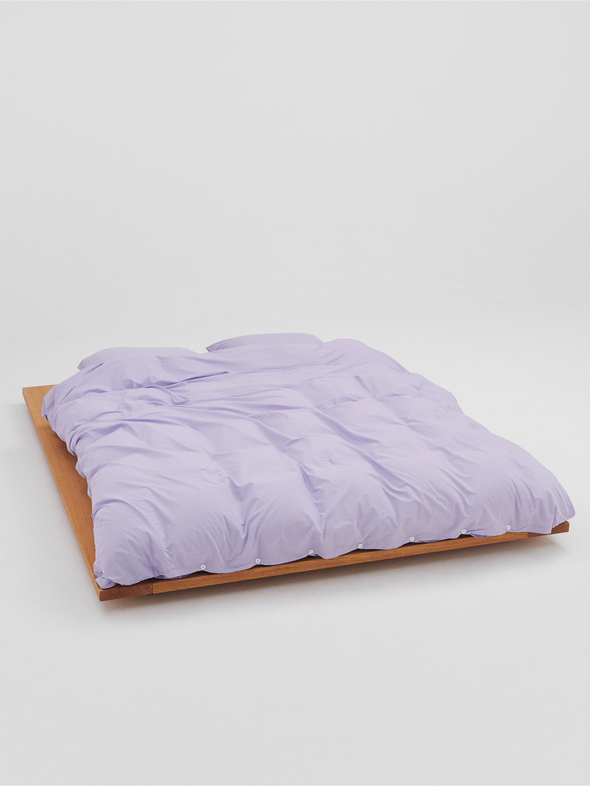 Tekla - Percale Duvet Cover in Lavender