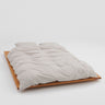 Tekla - Percale Duvet Cover in Soft Grey