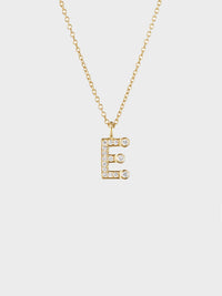 Sophie Bille Brahe - Simple E Necklace
