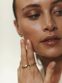 Lea Hoyer - Ellie Ring with Gold Plating