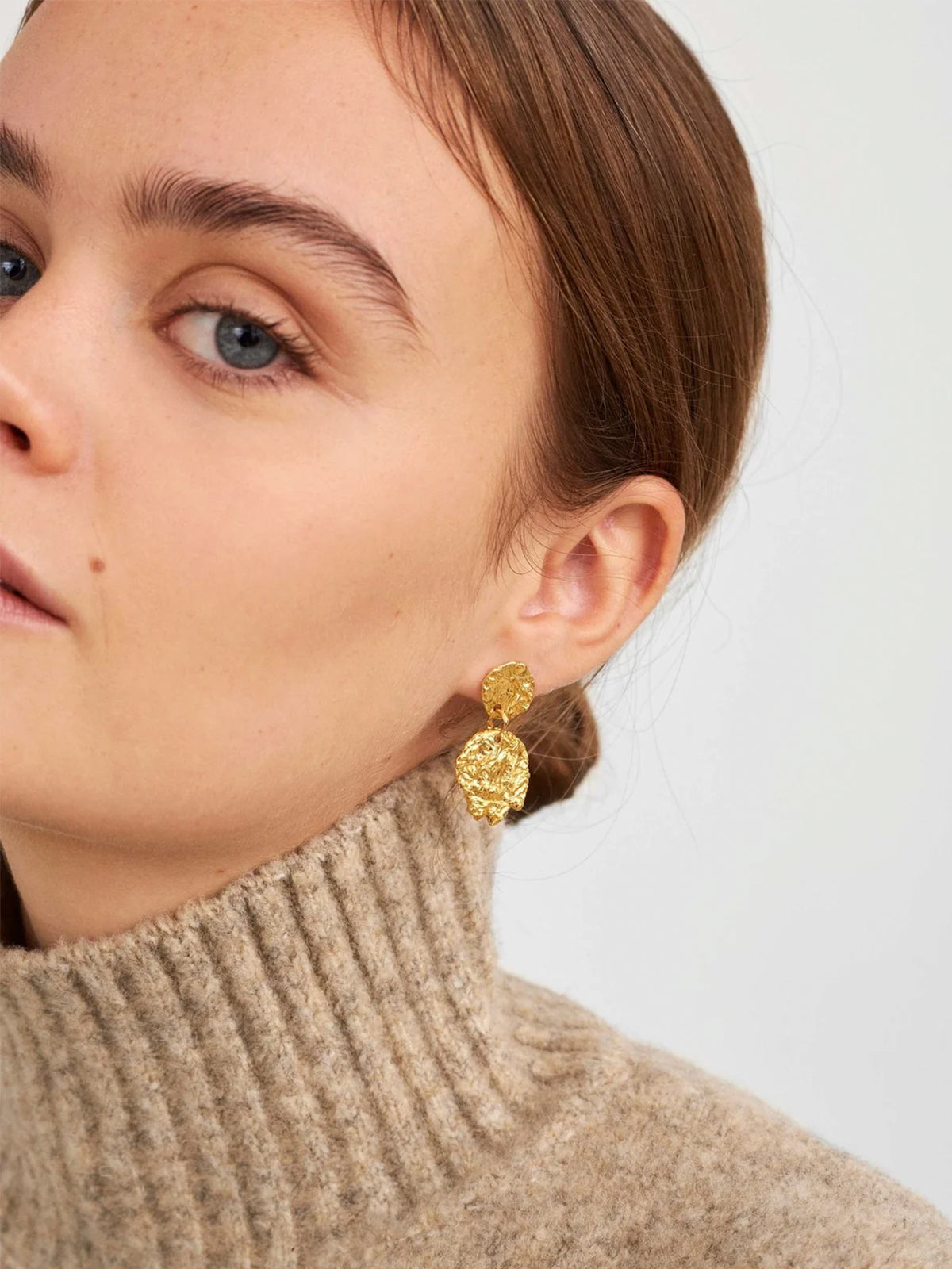 Elna Earring with Gold Plating