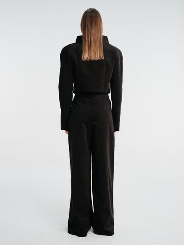 Fidan Novruzova - Perrin Jacket in Black Corduroy