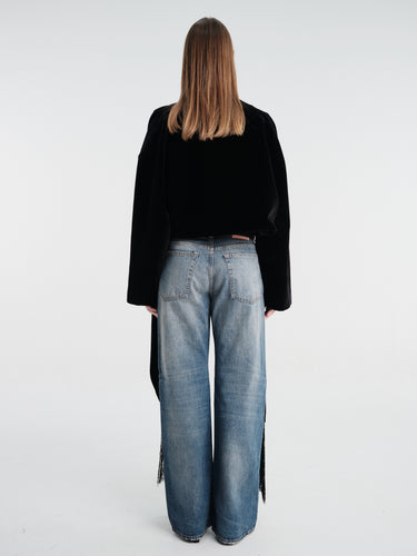 Fidan Novruzova - Marlena Jacket in Black Velvet