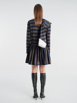 Fidan Novruzova - Noemie Polo Dress in Navy & Khaki