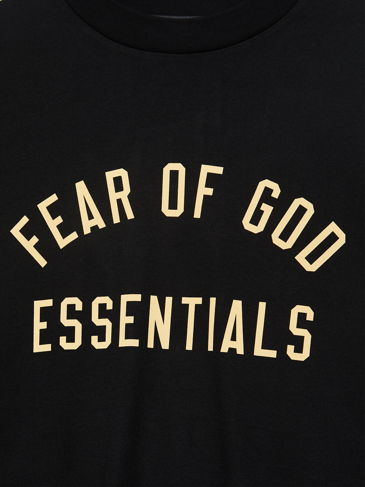 Fear of God - Jersey Crewneck T-Shirt in Black