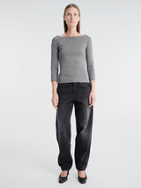 FLORE FLORE - Steffi Tee in Melee Grey