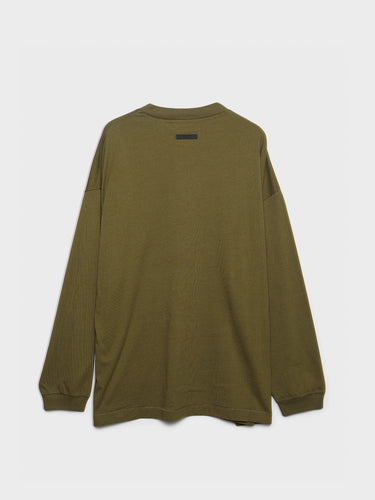 Fear of God - Jersey Long Sleeve T-Shirt in Olive