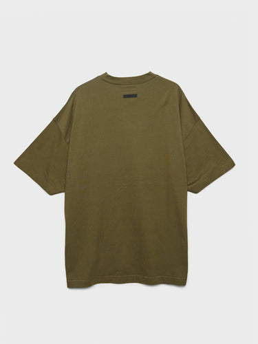 Fear of God - Jersey Crewneck T-Shirt in Olive