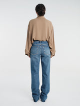 The Frankie Shop - Dalston Jeans - Blue Wash in Blue Wash