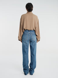 The Frankie Shop - Dalston Jeans - Blue Wash in Blue Wash