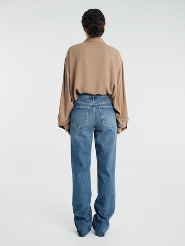 The Frankie Shop - Dalston Jeans - Blue Wash in Blue Wash