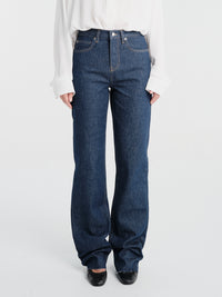 The Frankie Shop - Dalston Jeans - Dark Wash in Dark Wash