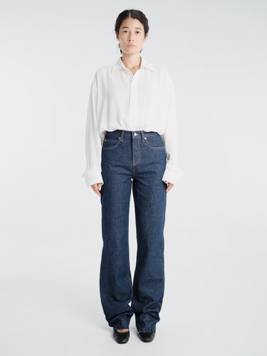 The Frankie Shop - Rema Shirt - White in White