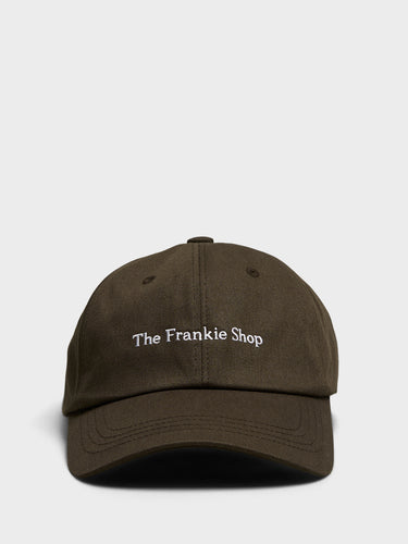 The Frankie Shop - Frankie Baseball Cap in Dark Brown