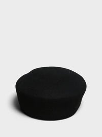 The Frankie Shop - Noxley Pillbox Hat in Black