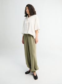 The Frankie Shop - Isola Fluid Balloon Pants in Sage