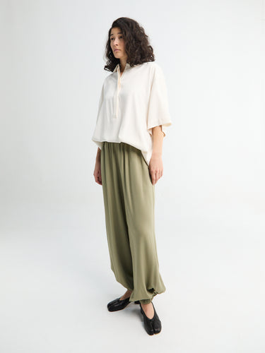 The Frankie Shop - Isola Fluid Balloon Pants in Sage