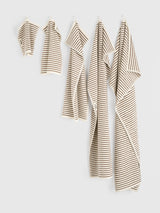 Tekla - Terry Towel in Kodiak Stripes