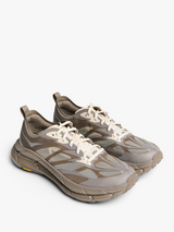 Hoka One One - Mafate Speed 4 Lite Sneakers in Light Roast and Oatmilk