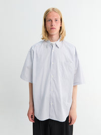 Comme des Garçons Homme - Shirt in White and Navy