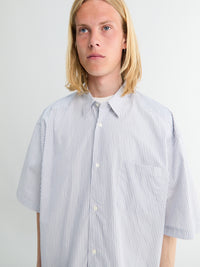 Comme des Garçons Homme - Shirt in White and Navy