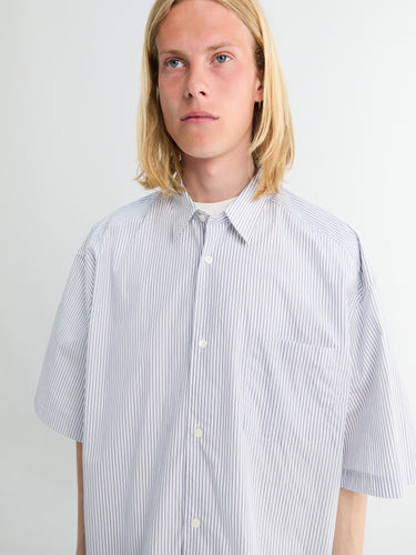 Comme des Garçons Homme - Shirt in White and Navy