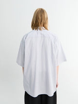 Comme des Garçons Homme - Shirt in White and Navy