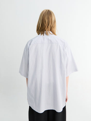 Comme des Garçons Homme - Shirt in White and Navy
