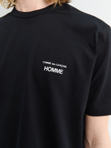Comme des Garçons Homme - Men's T-shirt in Black