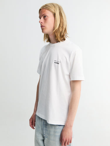 Comme des Garçons Homme - Men's T-shirt in White