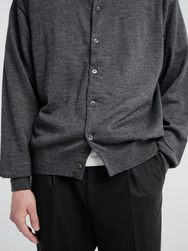 Horses - Cardigan in Smoke