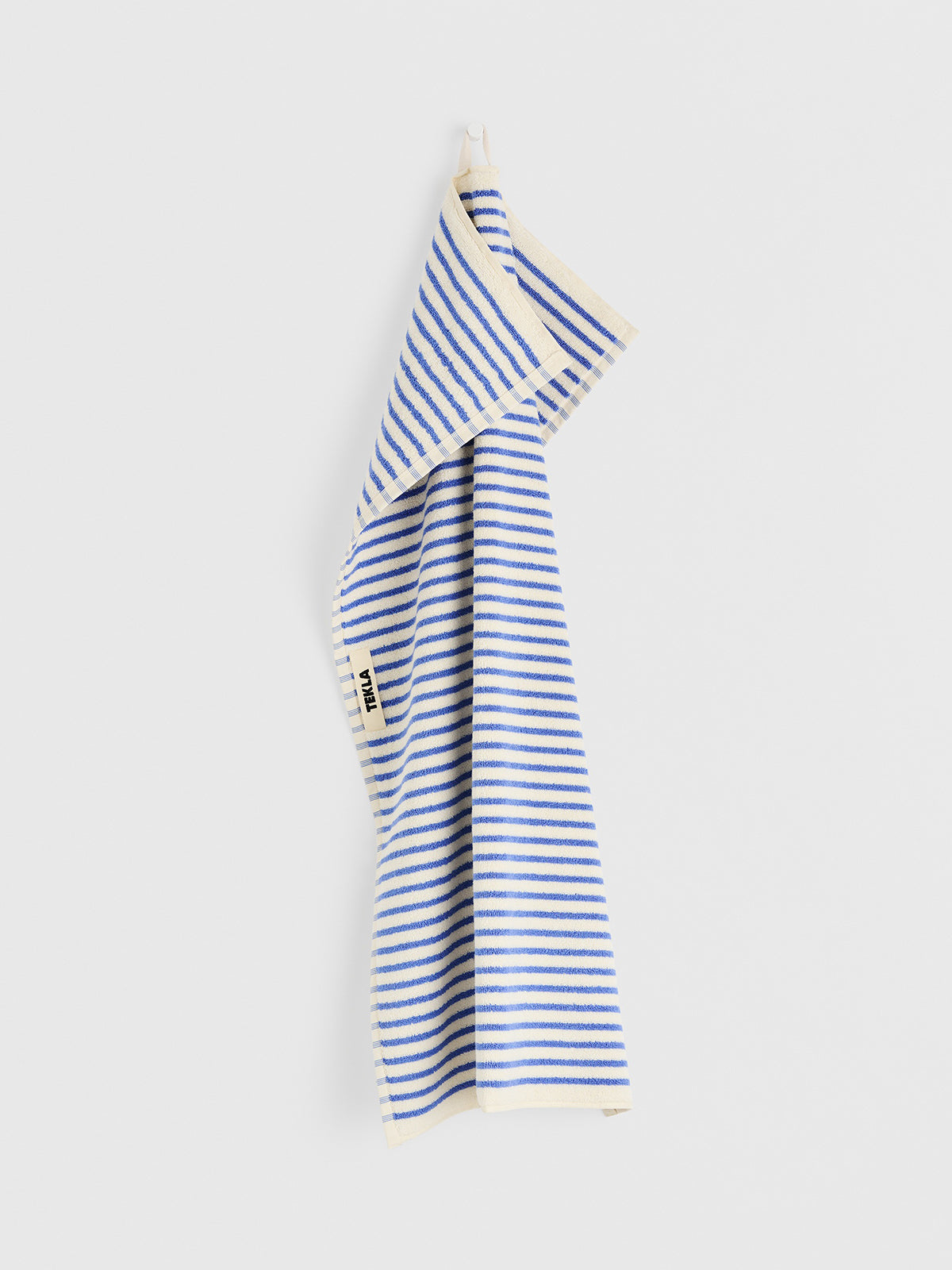 Tekla - Terry Towel in Coastal Blue Stripes