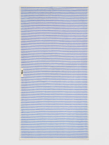 Tekla - Terry Towel in Coastal Blue Stripes