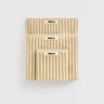 Tekla - Terry Towel in Ivory Stripes
