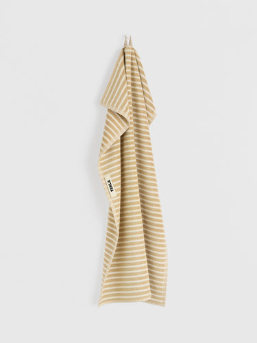 Tekla - Terry Towel in Ivory Stripes