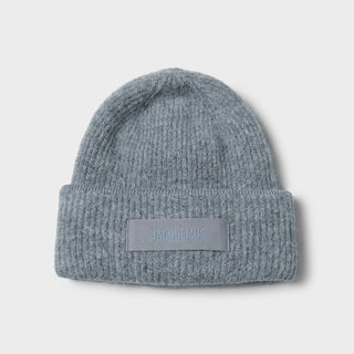 Jacquemus - Le Bonnet Gros Grain in Dark Grey