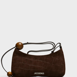 Jacquemus - Le Bisou Perle in Dark Brown