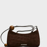 Jacquemus - Le Bisou Perle in Dark Brown