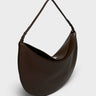 Jacquemus - Le Ovalo Hobo Bag in Midnight Brown